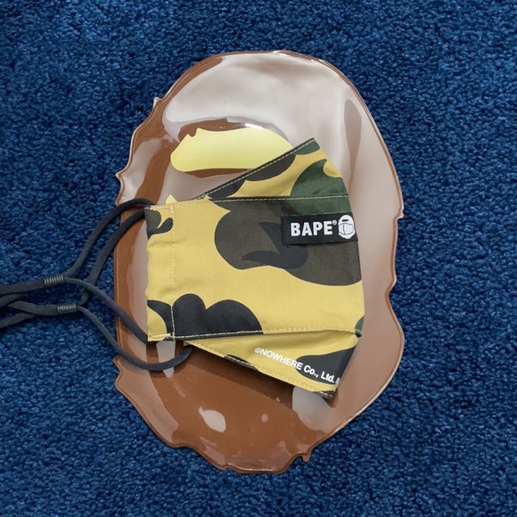 Bape Washable and Reusable Face Mask (Used) - Picture 3 of 4